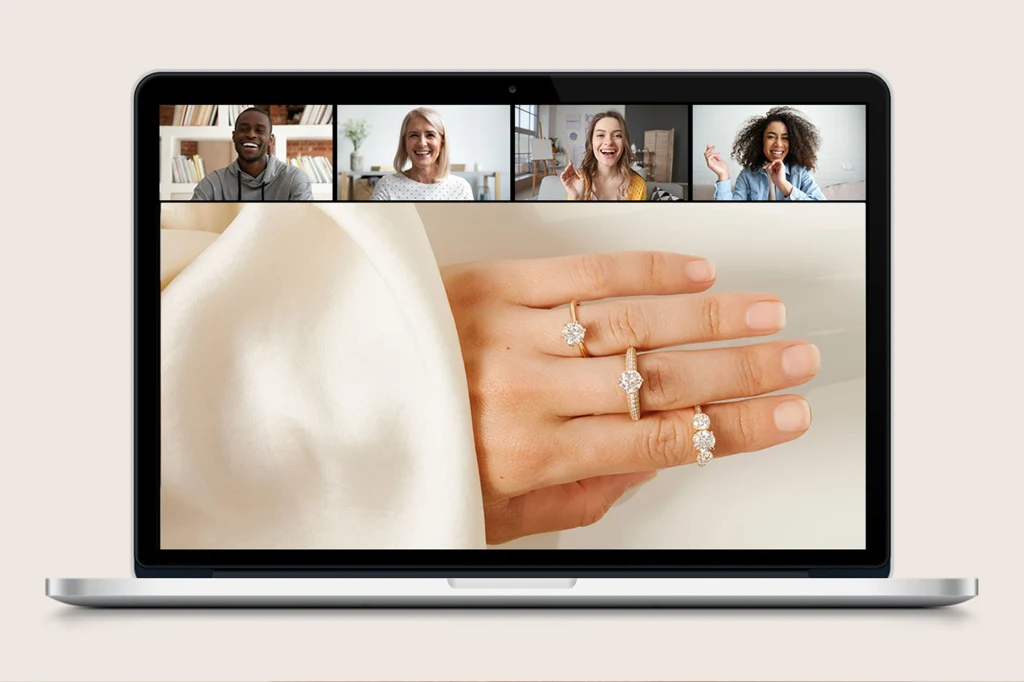 Finding the Perfect Engagement Ring Through a Virtual Appointment
